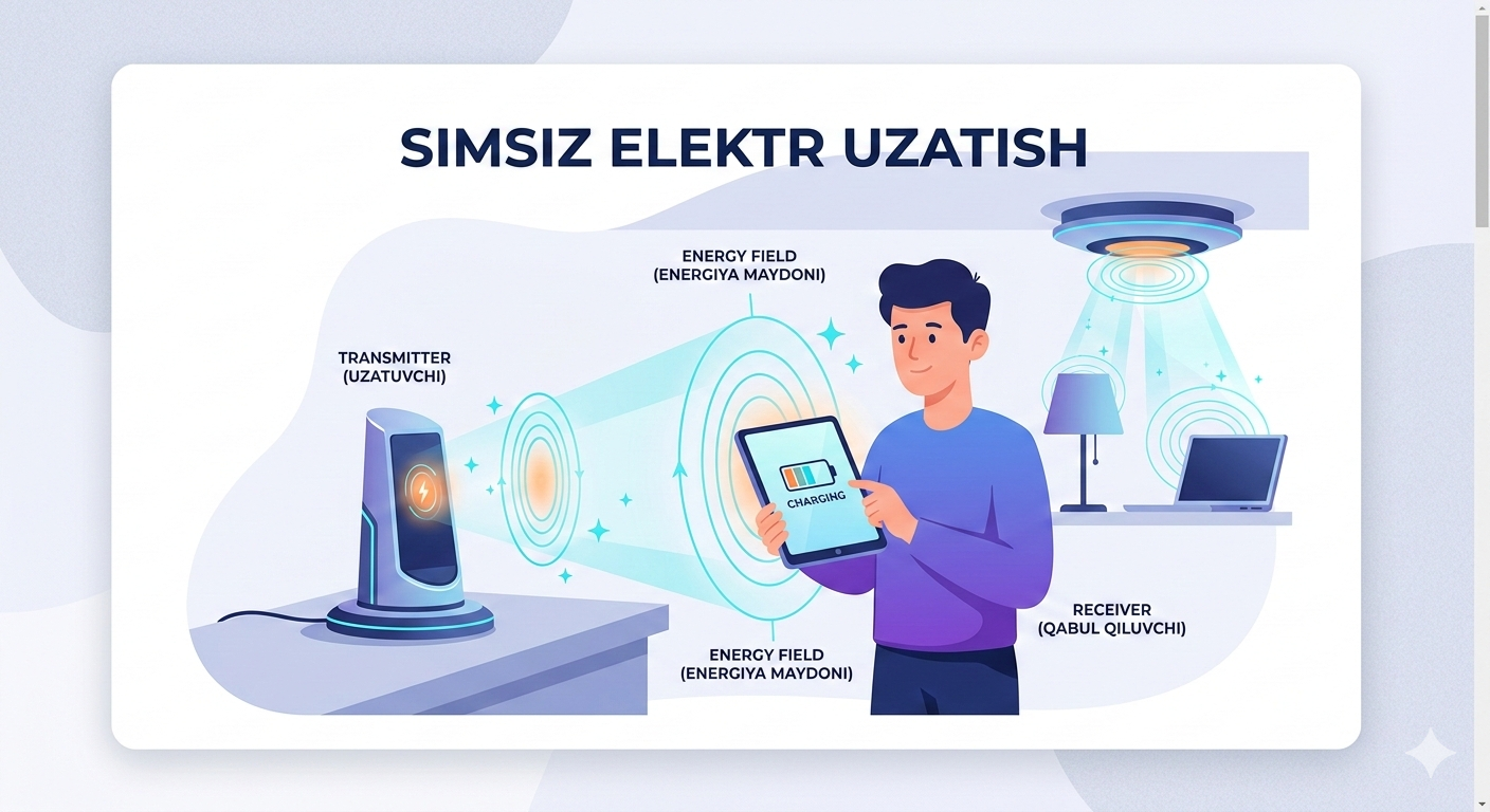 Simsiz elektr uzatish